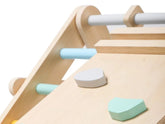 ElisDesign Growing montessori Pikler triangle with board 2in1 - set fresh